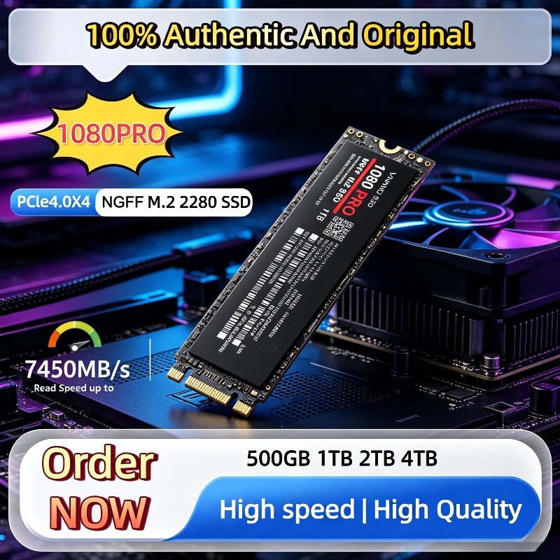 Ssd 500Gb - %100 orijinal 1080PRO PCIe 4.0 NGFF
