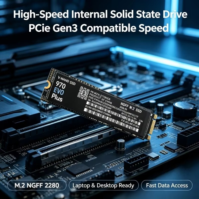 970 EVO Plus M.2 NGFF SSD, TLC - Samsung Ssd incelemesi ve fiyatı